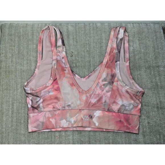 All In Motion Target Sports Bra Size X-Small Pink Watercolor Design‎ - Picture 2 of 5